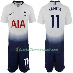 Fußballtrikots Tottenham Hotspur Lamela 11 Kinder 2018-2019 Kurzarm Heimtrikotsatz kaufen